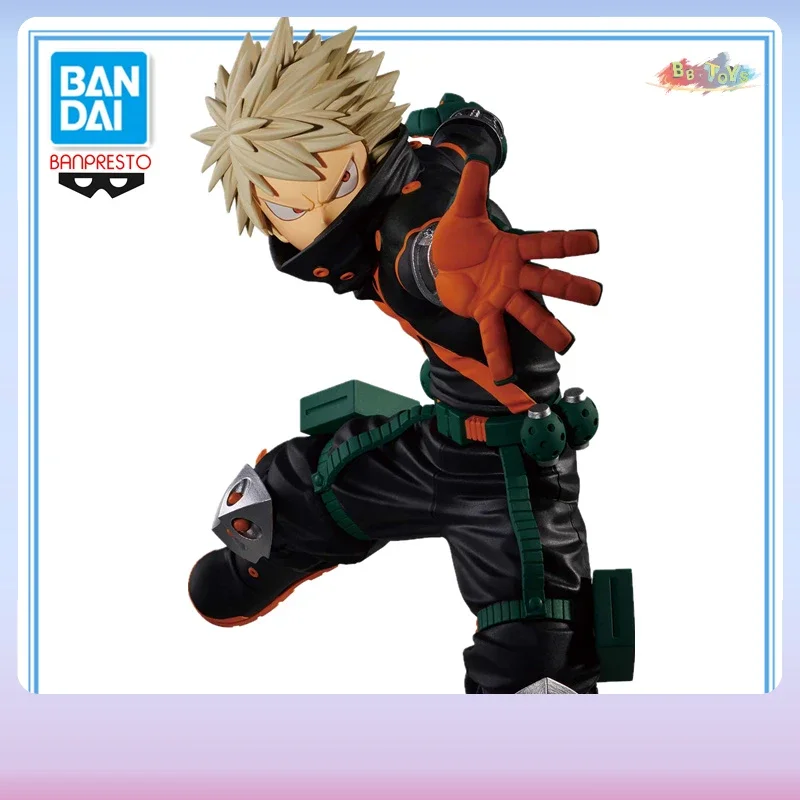 In Stock Bandai BB Banpresto My Hero Academia THE AMAZING HEROS DX Bakugou Katsuki PVC Anime Action Figures Model Collection Toy