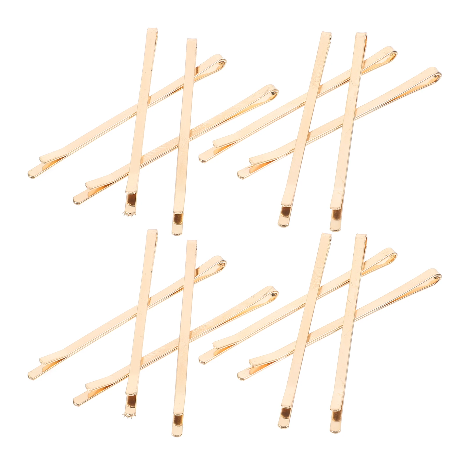 

40pcs Small Diy Metal Hair Clips Barrettes For Women Girls Durable Hard Metal Bobby Pins Crafted Styling Accessories