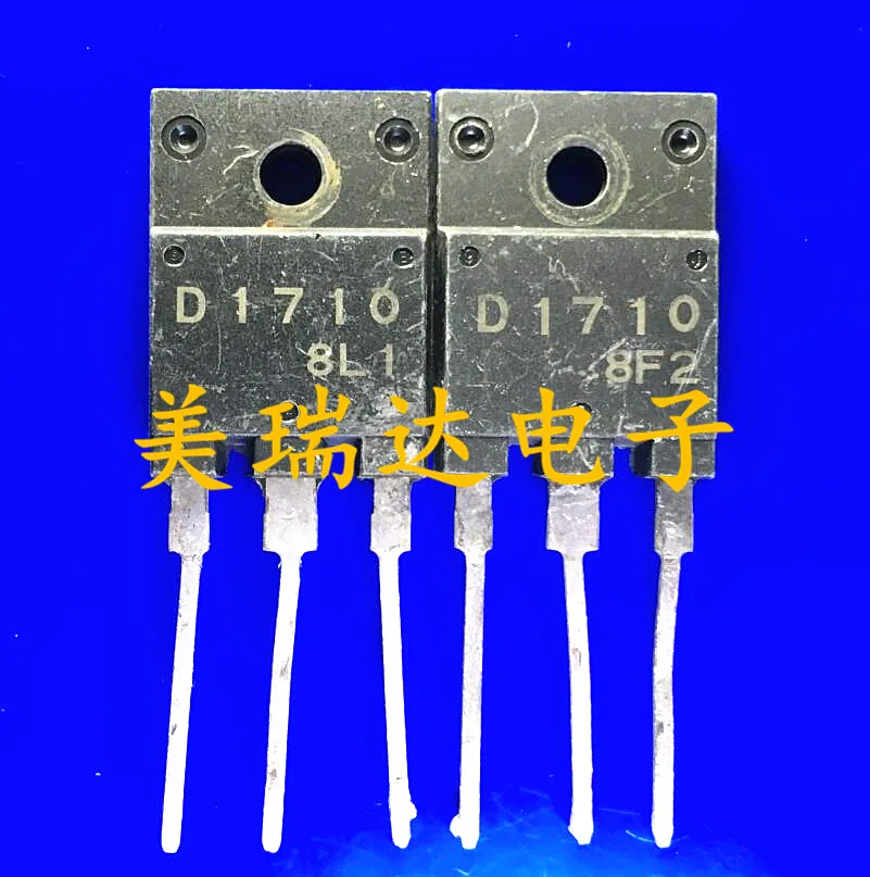 Used 5pcs D1710 TO-3PF 2SD1710 TO-3P 2SD1710C-CTV-YB In Stock Original disassembly