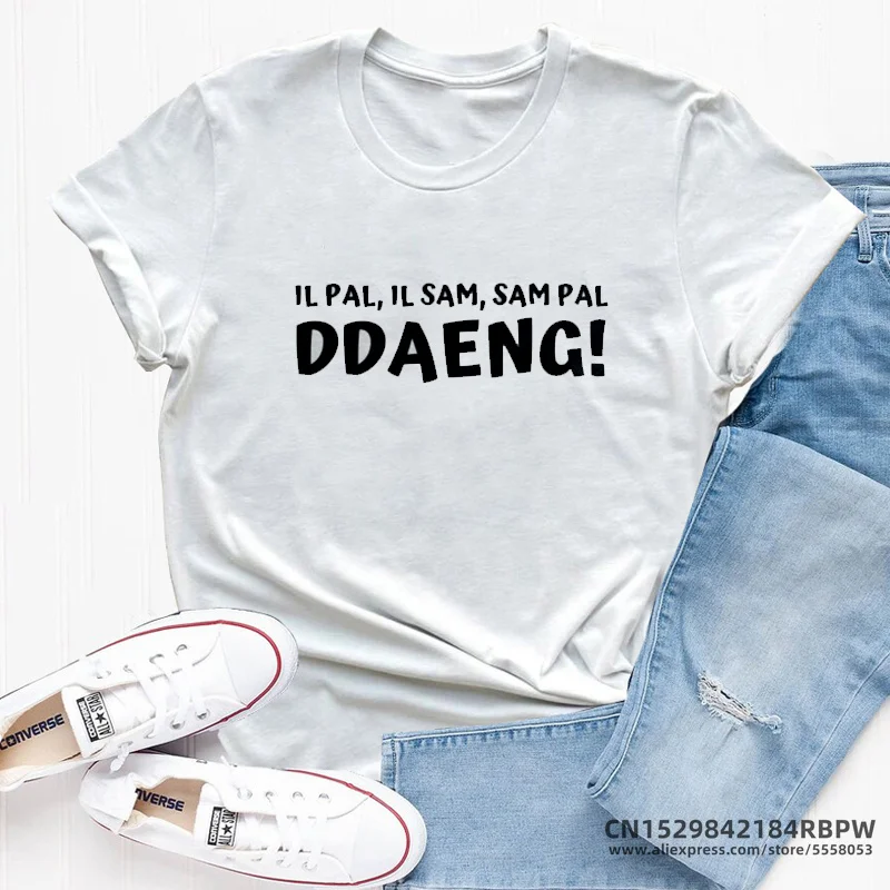 Ddaeng Rap Line T Shirts Women Korean Rap Tshirt Army and K-pop Fan RM Koya J-Hope Hobi Tee Shirt Suga Agust D Shooky Tops