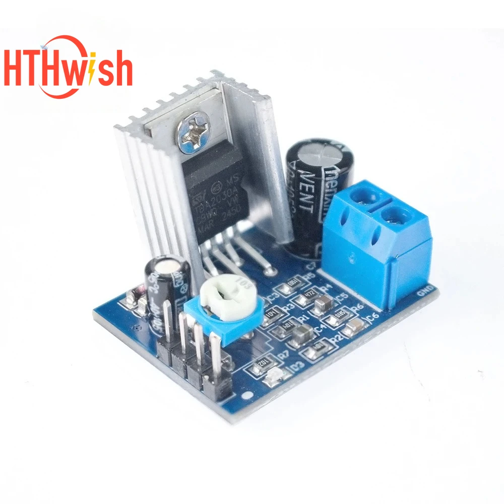 1/2/4/6PCS 6-12V TDA2030 Modulo di Alimentazione TDA2030 Modulo Scheda Amplificatore Audio TDA2030A 6-12V Singolo