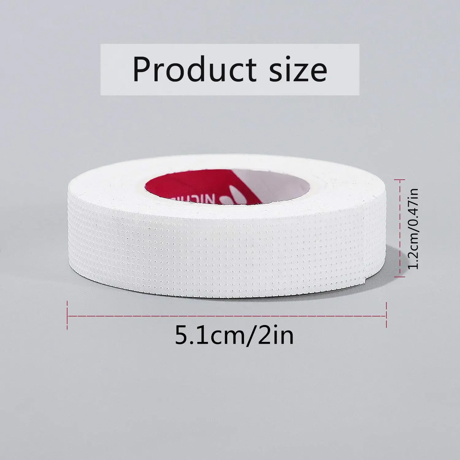 2/3 Rolls Japanese Insulating Tape for Eyelash Extension Lint Free Under Eye Pads Breathable Non-woven Tape Paper Eyelash Patch