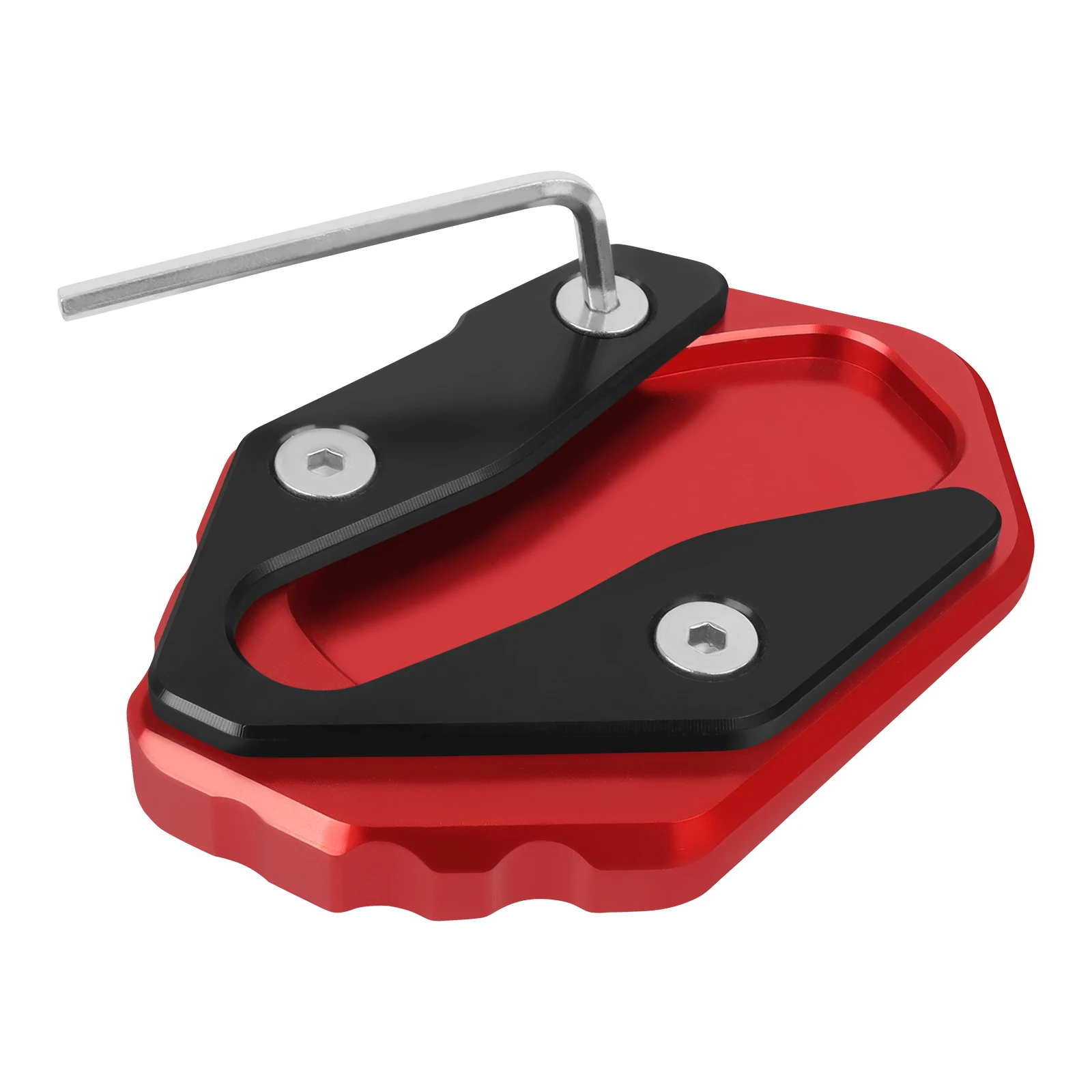 Kickstand Extension Extender For Yamaha YZF-R3 YZF R3 yzf-R3 MT03 MT-03 2022 2023 2024 Aluminum Kickstand Foot Enlarger Pad