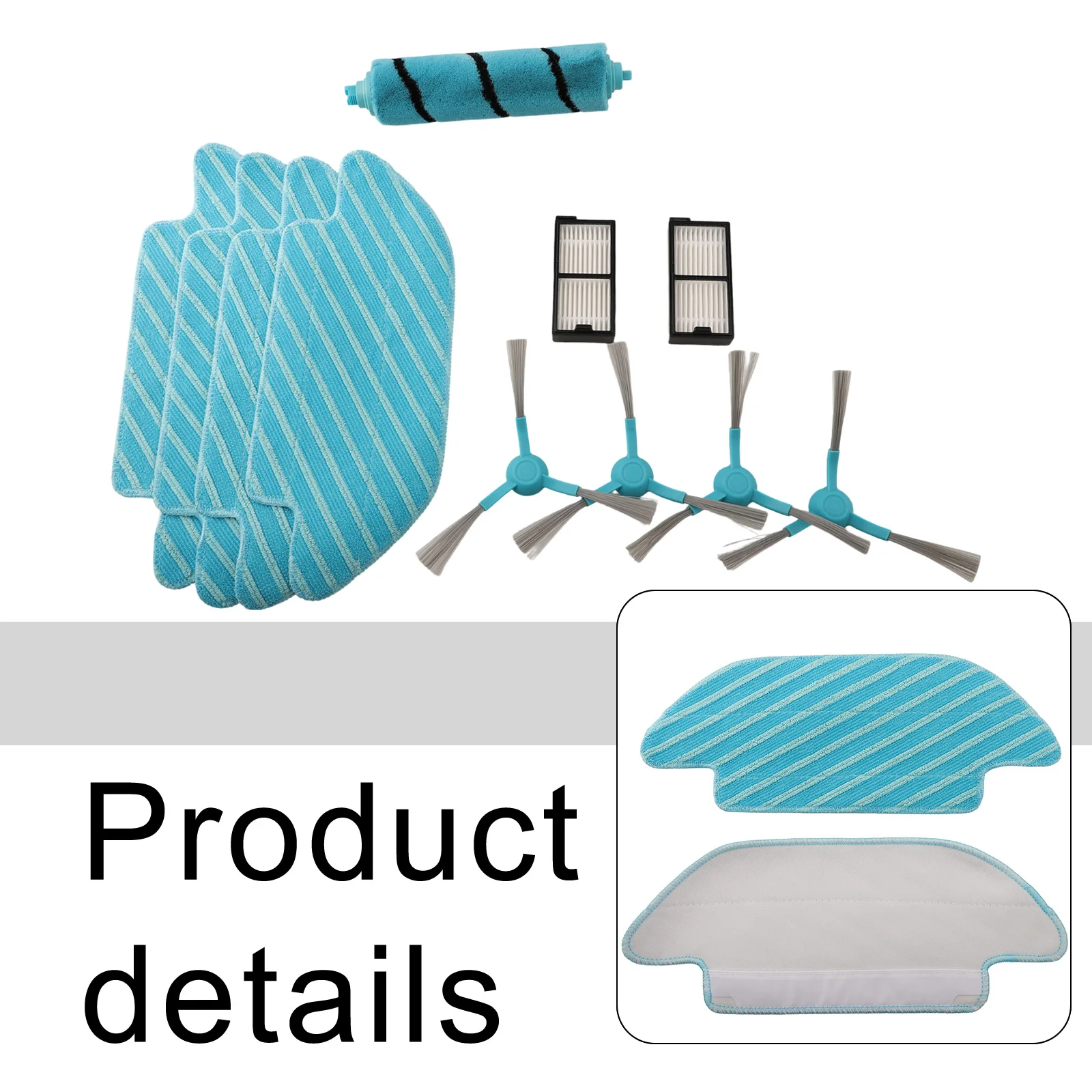 Main Brush for Cleaning Kit Comprehensive Cleaning Solution Easy Installation Process Home Cleaning For Conga 6090