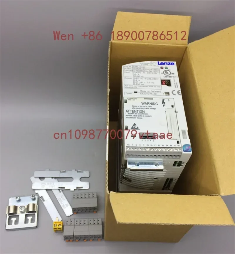 2027 in stock 2026 Brand New Original Lenze Frequency Inverter E82EV371-2C 370W 220V, Guaranteed Quality