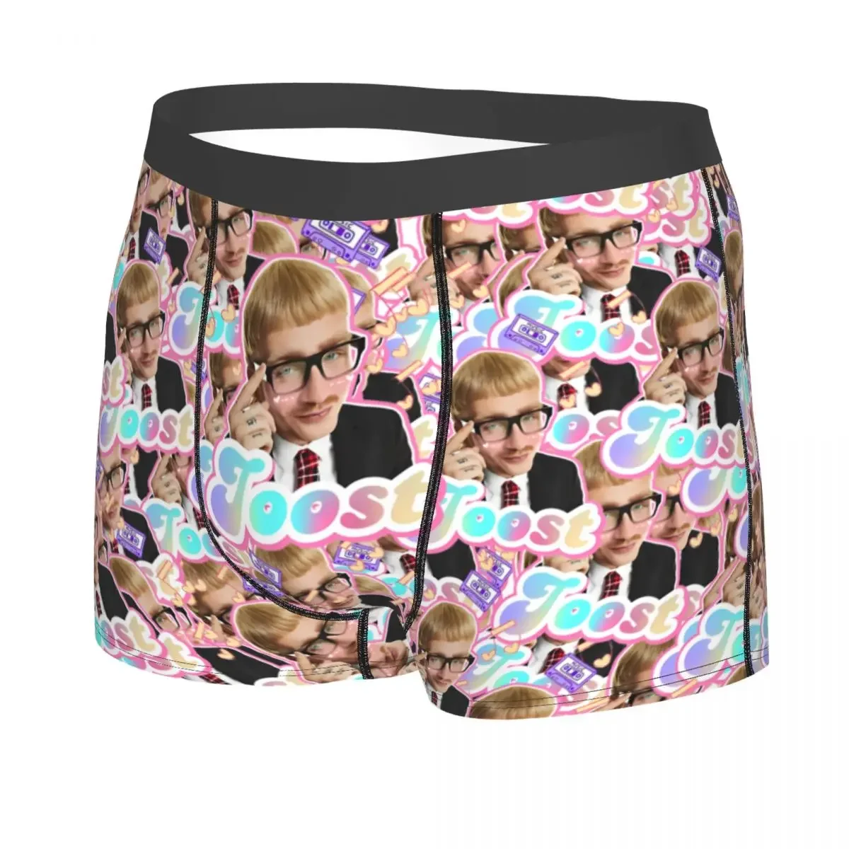 Joost Klein Cool Rapper Singer Man Long Underwear Boxer Briefs Shorts Panties Fashion Soft Underpants for Male Plus Size