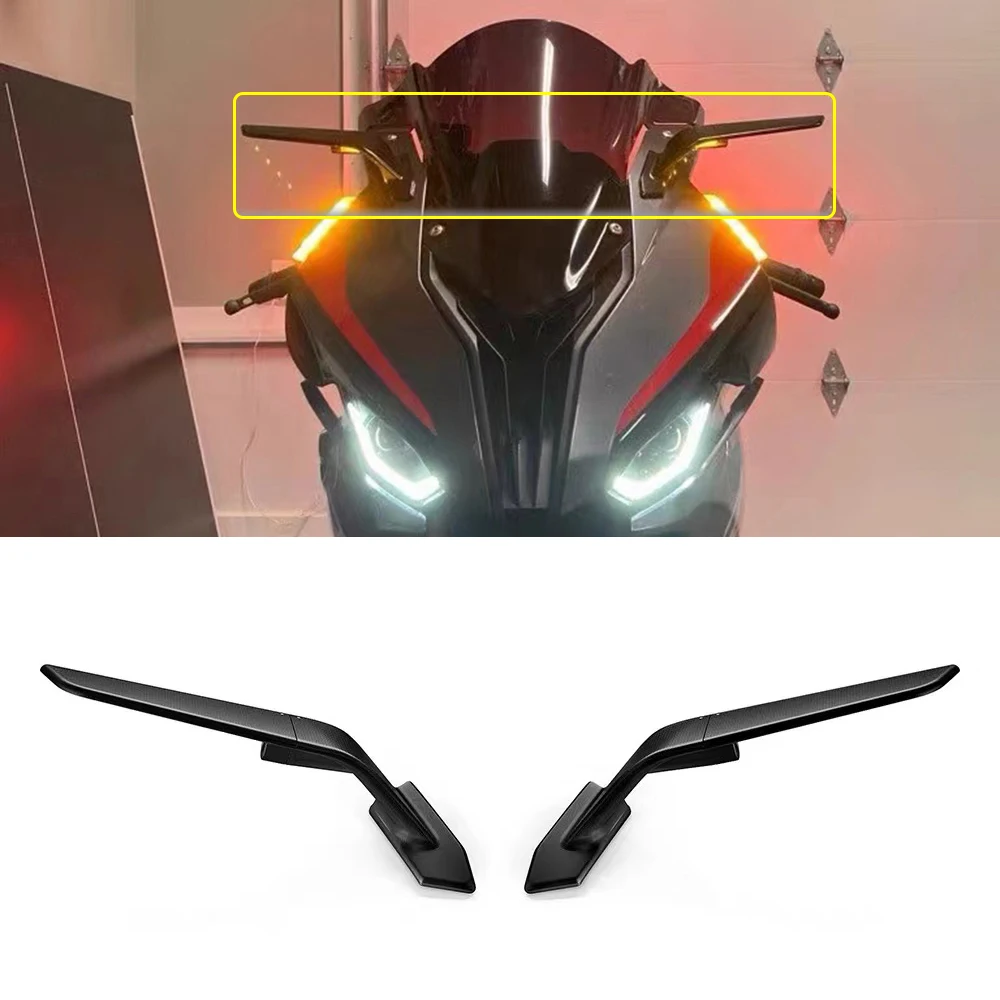 

S1000RR s1000rr Rearview Mirror For BMW S1000RR s1000rr 2019-2023 Stealth Sport Winglet Mirror Kits Adjustable Stealth Mirrors