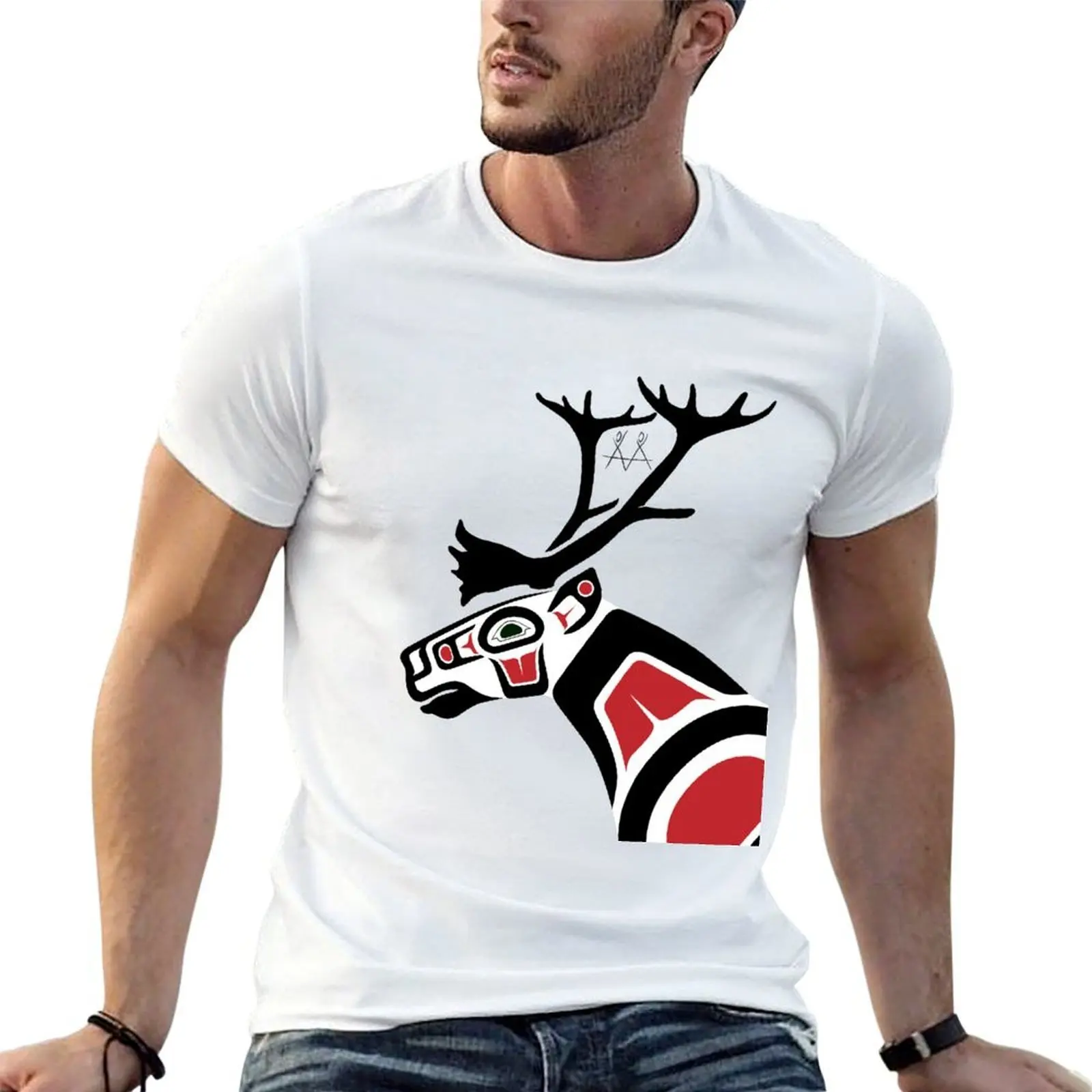 

Atihk: Caribou T-Shirt essential t shirt man tshirt T-Shirt
