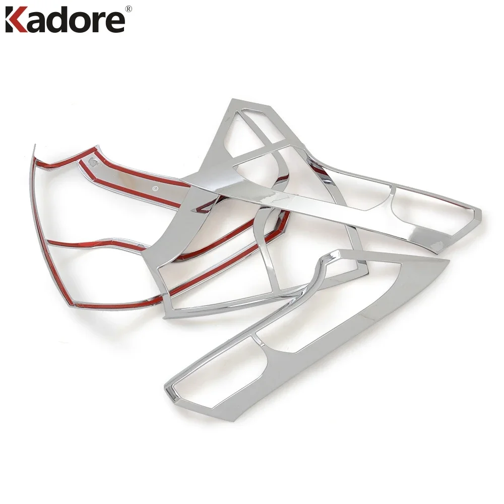 For Honda CRV CR-V 2012 2013 2014 Chrome Rear Tail Light Lamp Cover Trims Taillight Frame Car Exterior Accessories