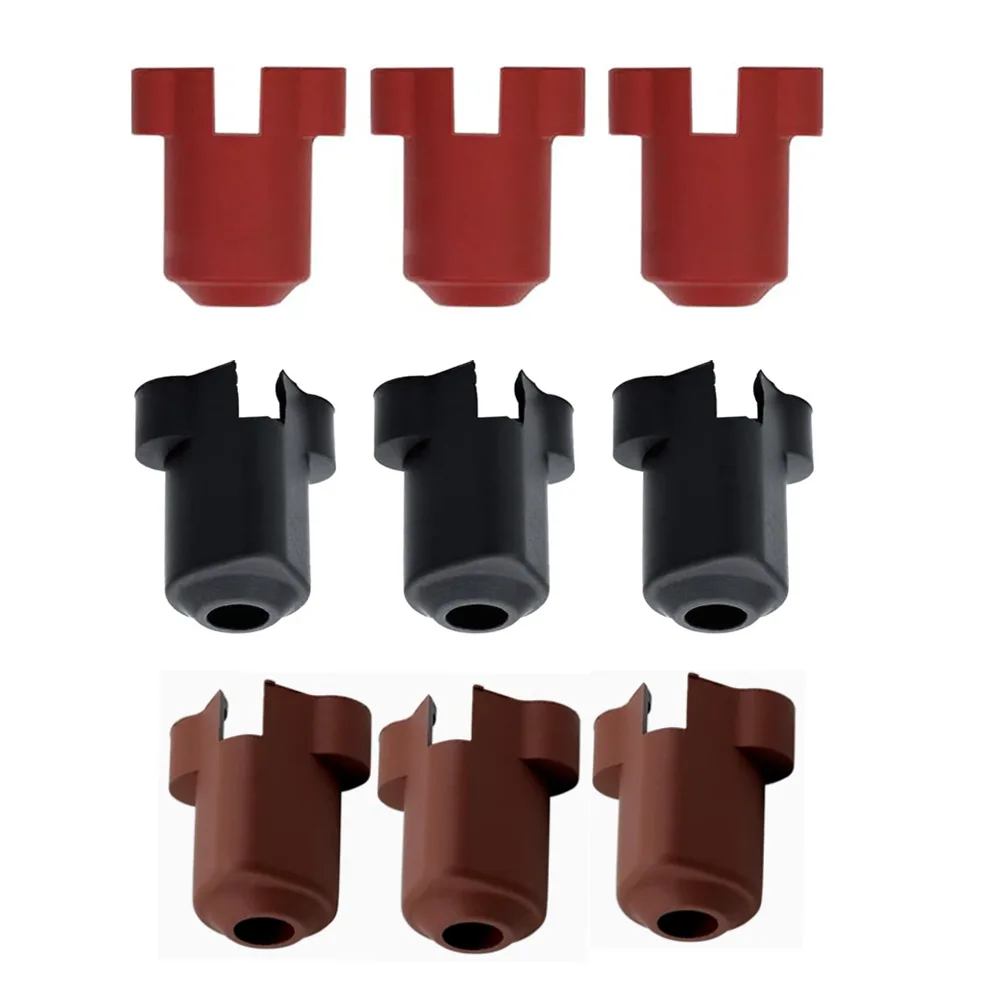 4pcs Silicone Socks For Creality K1C /K1 Max/Ender 3 V3 Silicone Sleeve for Heat Insulation Case Ceramic Heat Cover