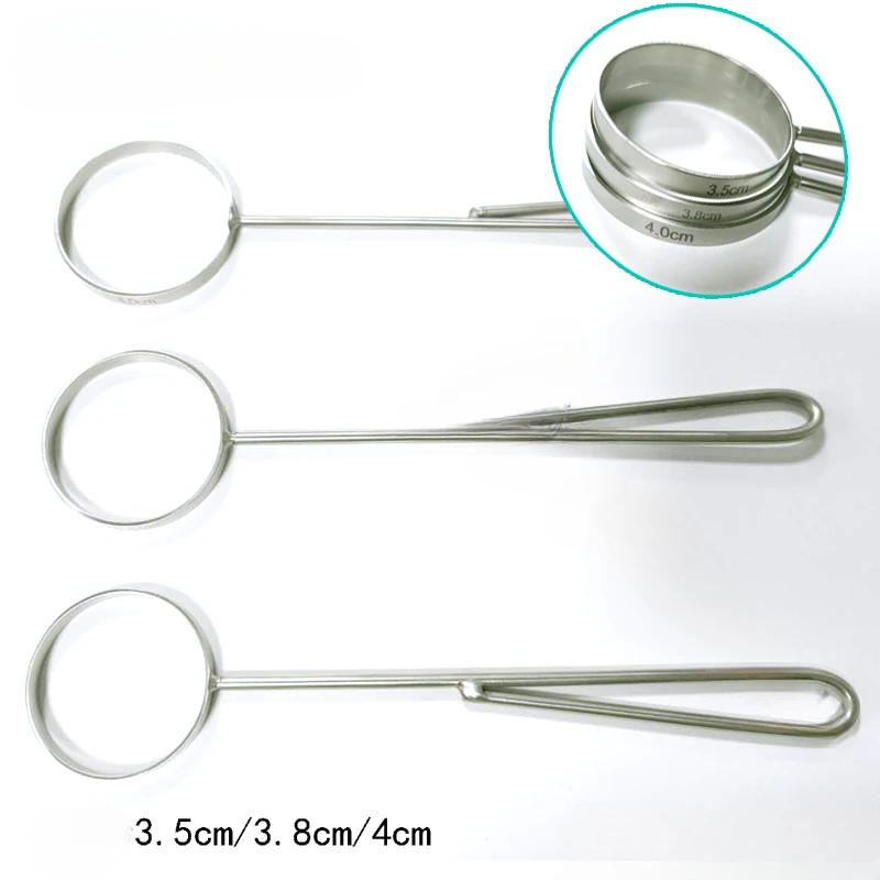 

Staineless Steel Areola Measurement Breast Surgery Breast Augmentation Instruments 3.5 3.8 4.0cm