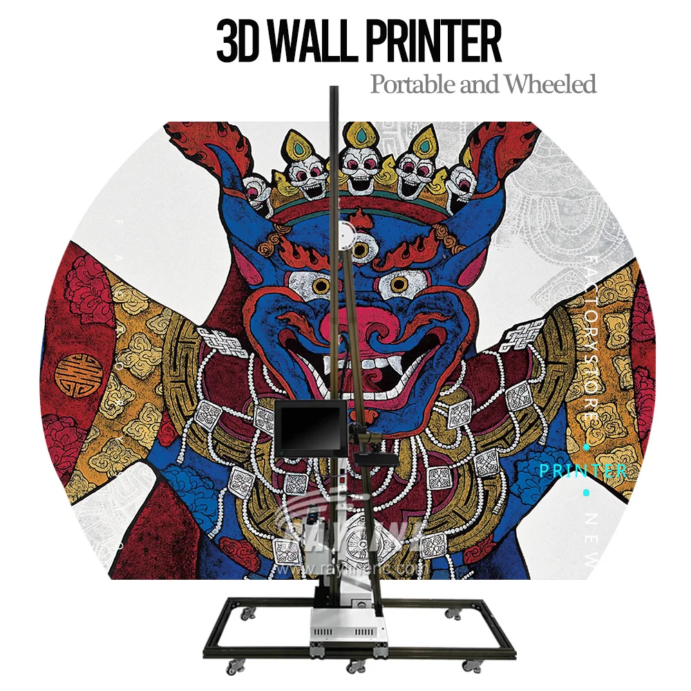 Perfect Laser - 3D UV Ink Vertical Wall/Glass/Wood/Ceramic/Metal Art Direct Inkjet Printer Print Painting Machine Price