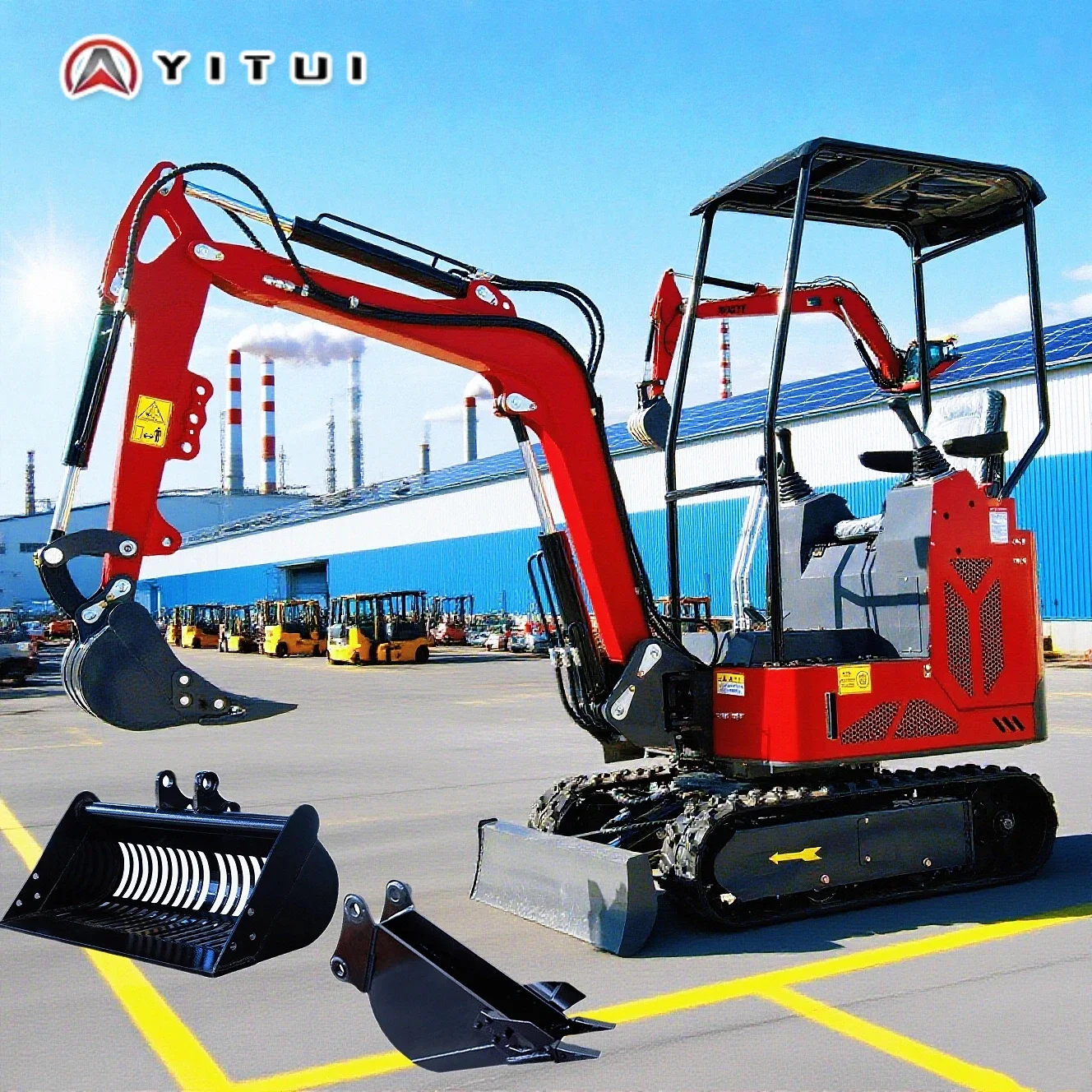 Minigavatore cingolato personalizzato diretto in fabbrica di vendita calda Motore Kubota Ce Epa Euro 5 1,5 tonnellate