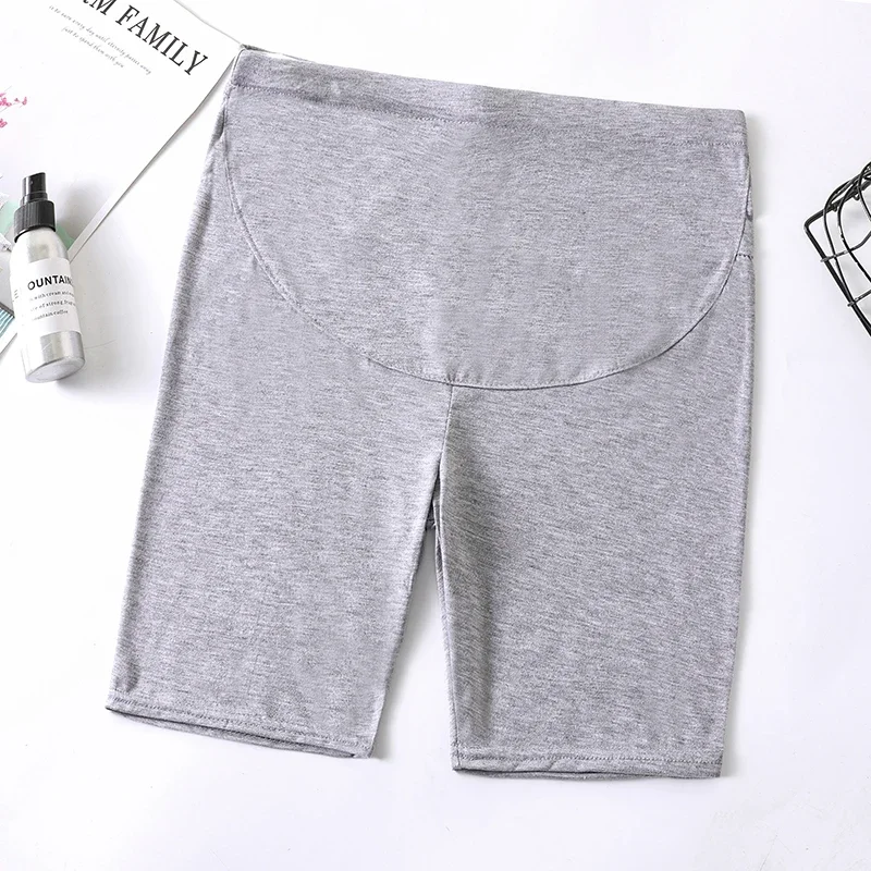 2023 419# Summer Thin Cotton Maternity Short Legging High Waist Adjustable Belly Underpants Clothes for Pregnant Women Pregnancy