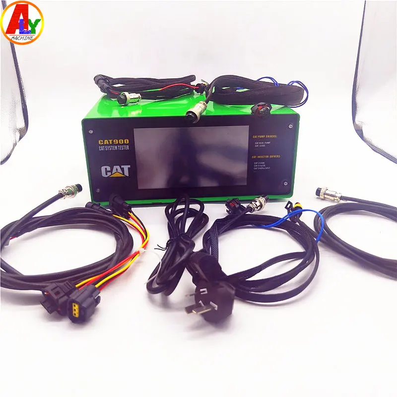 Touch Screen Type AM- CAT900 Common Rail Tester For CAT C7 C9 HEUI Actuating Pump 320D 3126B Injector