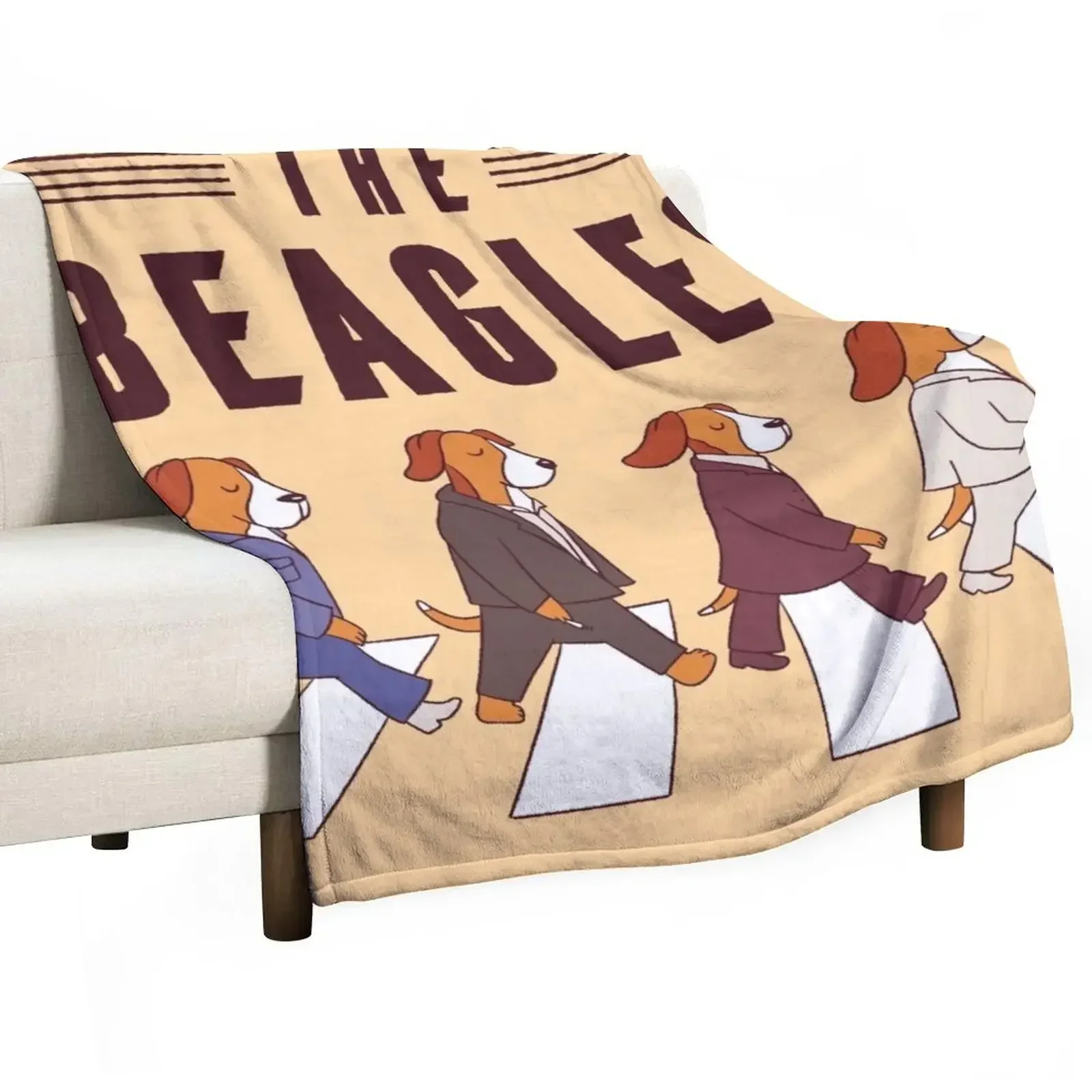 

The beagles dog band Throw Blanket Luxury St Travel Decorative Beds Softest Blankets