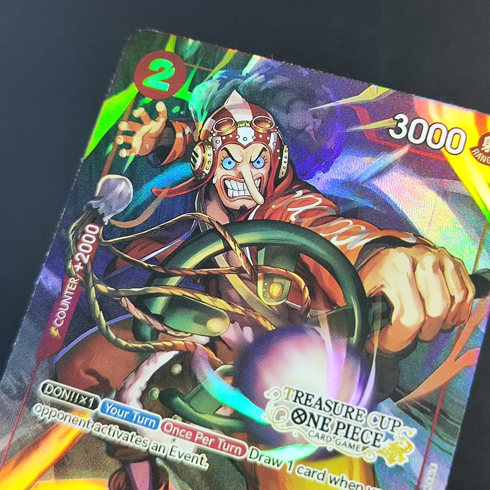 Self Made Proxy OPCG One Piece English Usopp OP01-004 2022 Treasure Cup Game Collection Card Toy - view 3