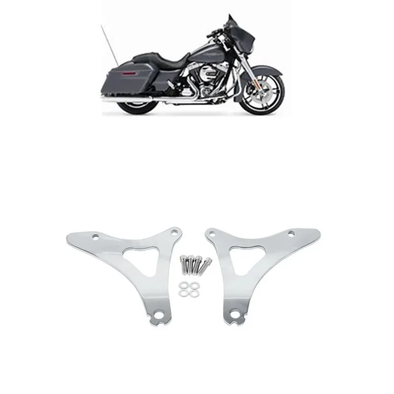 Accesorios moto Multi Purpose Backrest Mount Kit For Harley Touring 2014-2020 Road King Street Glide Driver Passenger