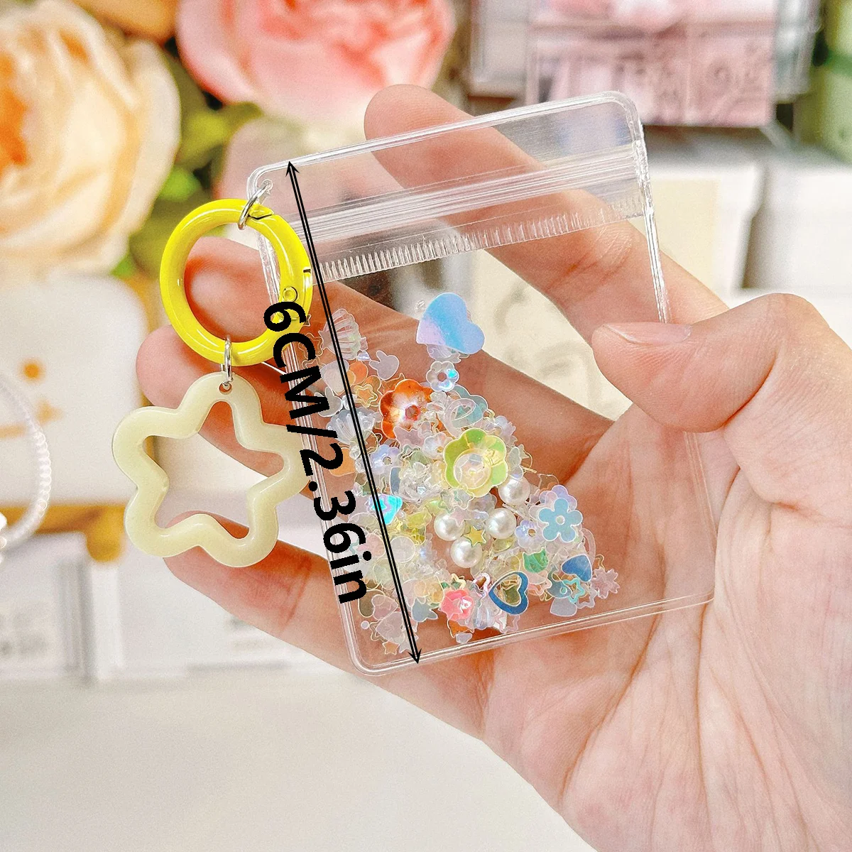 Cartoon rocking music baby walking bag keychain cute bag pendant pendant gift