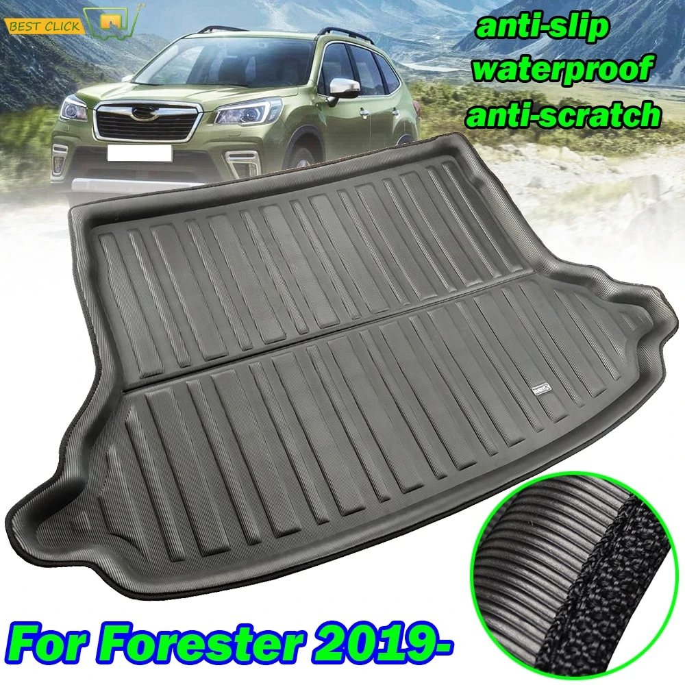 Car Boot Cargo Liner Tray For Subaru Forester SK 2019 2020 MK5 Trunk Floor Mat Liner Carpet Tray Waterproof Accessories