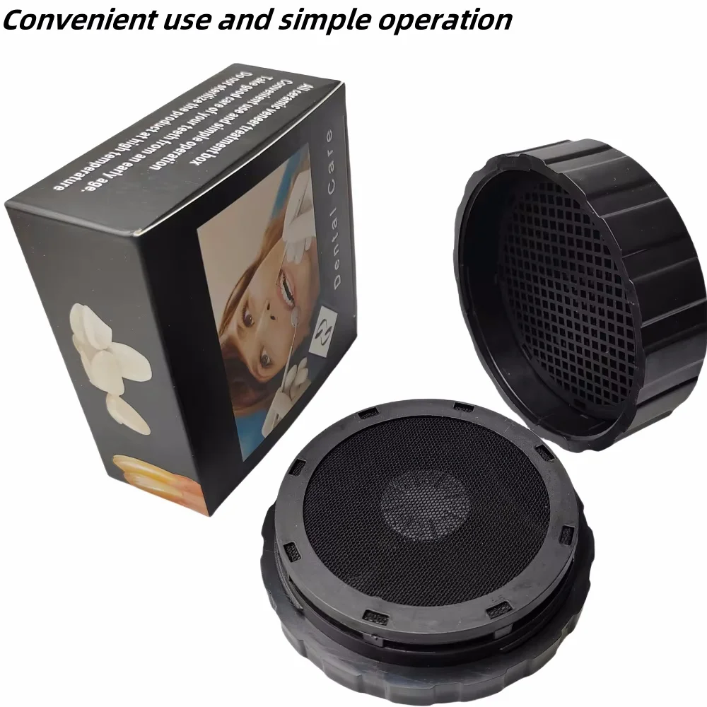 

Ящик для хранения зубного шпона JUMTOP — цельнокерамический органайзер для зубных протезов и предварительных средств с портативным чехлом для чистки зубов