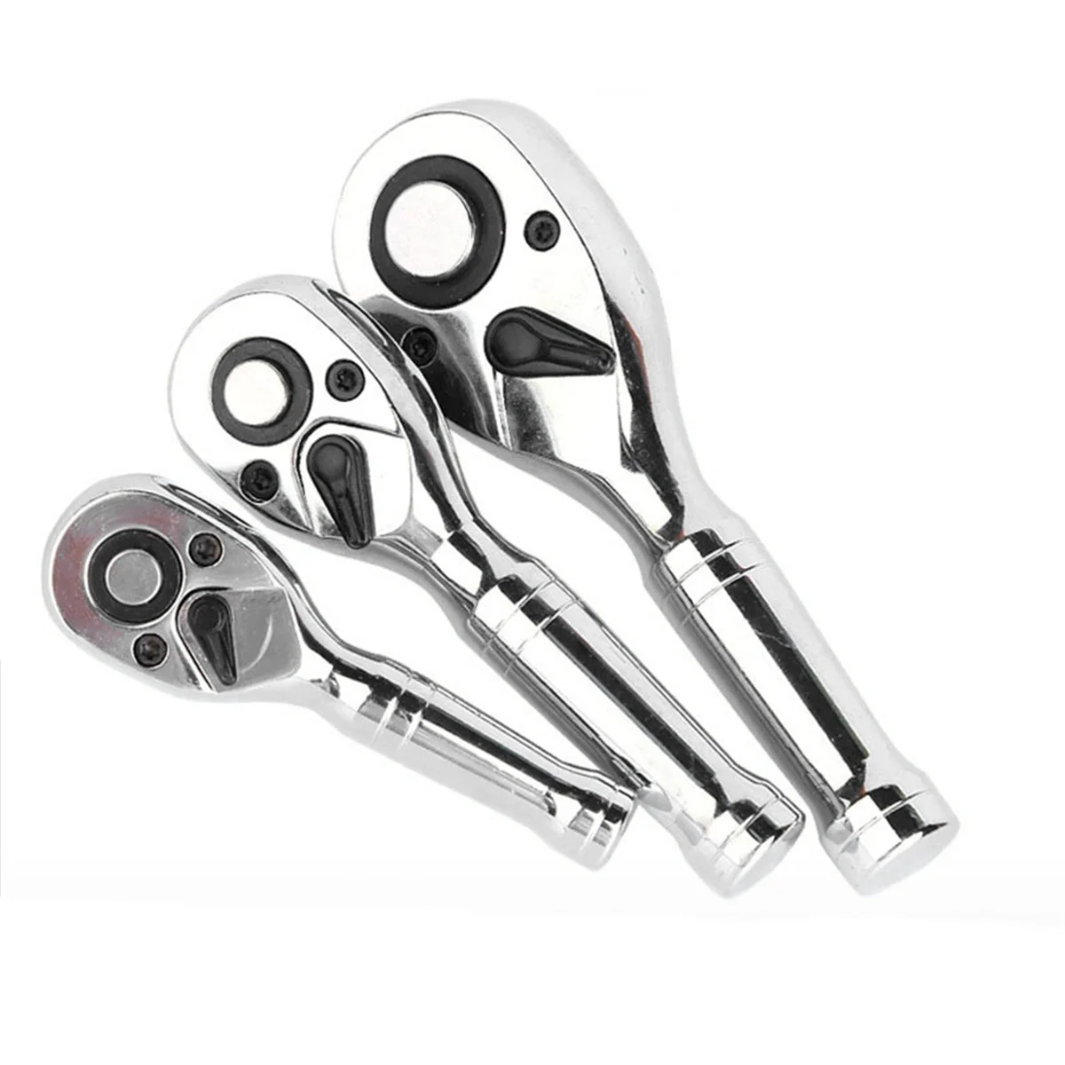 

1/4In 3/8In 1/2In Mini Ratchet Wrench 72 Teeth Spanner Portable Torque Wrenches Quick Socket Ratchet Wrench Hand Tools
