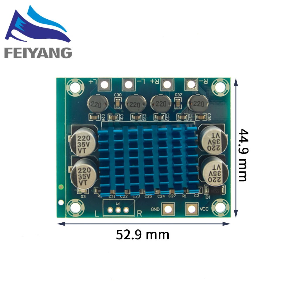 1PCS TPA3110 XH-A232 30W+30W 2.0 Channel Digital Stereo Audio Power Amplifier Board DC 8-26V 3A