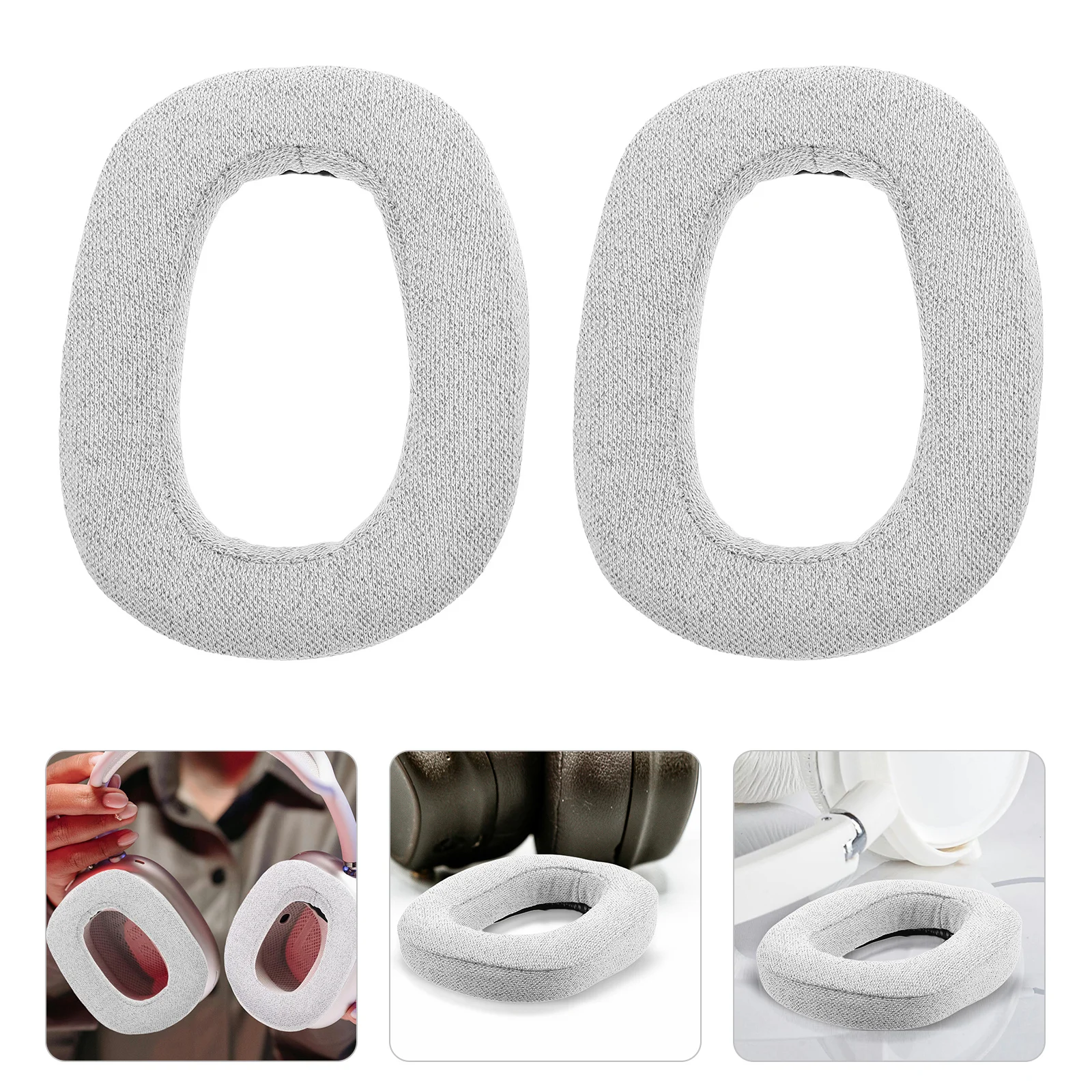 

1Pair Earphone Covers Soft Sponge Replacement Ear Pads Comfortable Headset Cover Compatible Zone Vibe 100 Headphones