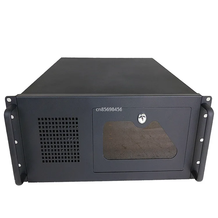 

4U industrial control chassis 450 rack cabinet computer ATX main board server, Internet cafe monitoring multi-hard disk host