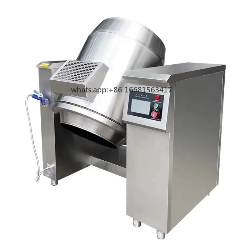 Factory Direct SalesCommercial Intelligent Automatic Stir-Frying Machine Cooking  Auto Fryer