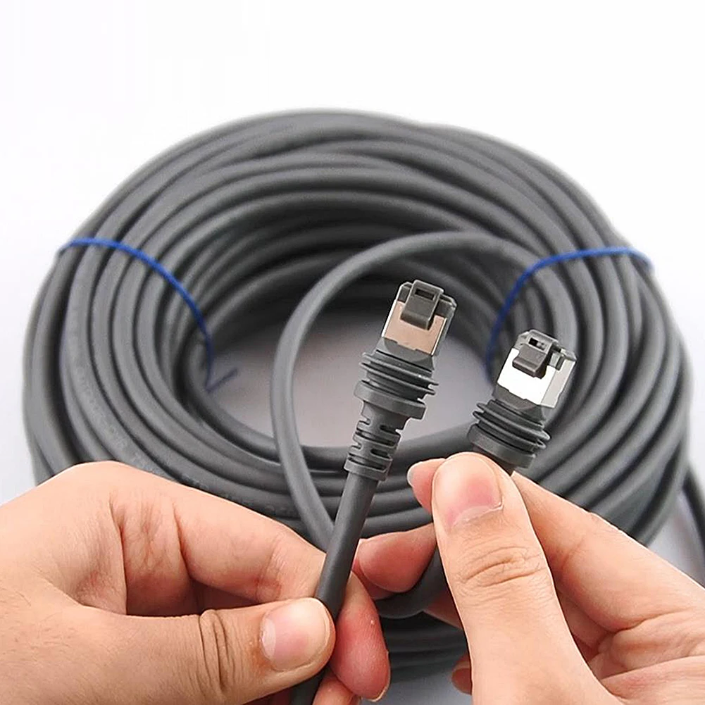 2000Mbps Connection Cable Extension Wire For Starlink V3 Rectangular Satellite Extension Web Cable Repair Extension Replacement