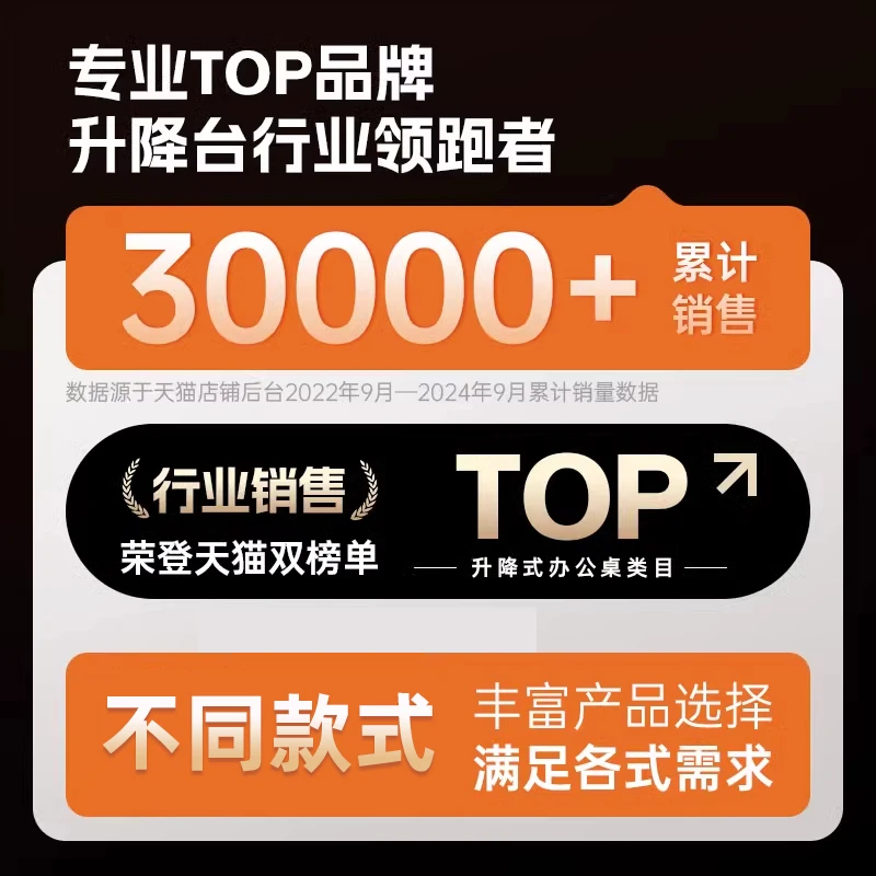 Standing computer desk Lifting workbench Laptop desktop Height-increasing folding   bracket