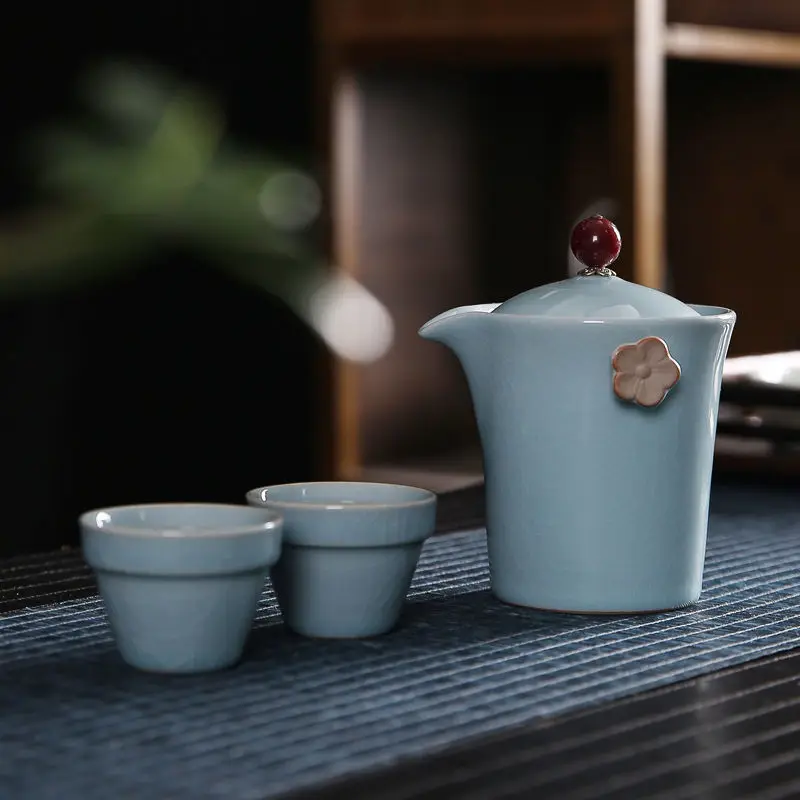 Upscale Tea Sets Ceramic Kung Fu Teaset Teacup Porcelain Service Gaiwan Tea Cups Mug of Tea Ceremony Teapot
