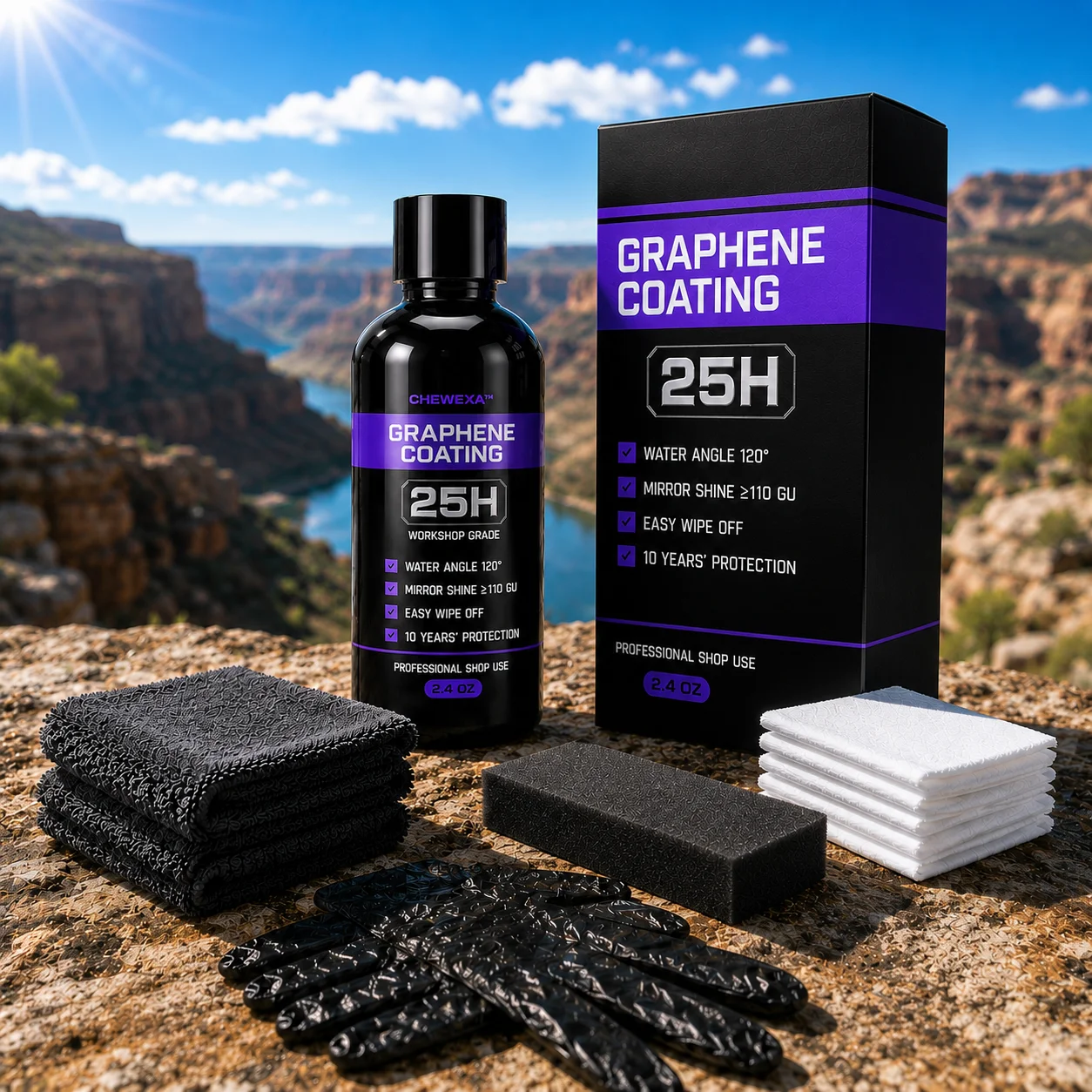 

Car Ceramic Nano Coating Agent Graphene Crystal Coating Hydrophobic Layer Car Polishing Paint Anti-Scratches Car Detailing