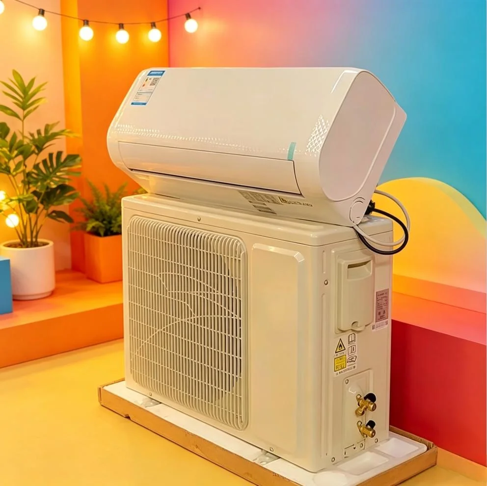 9000 12000 18000 24000btu Electric Wall-mounted Household Air Conditioner Cooling and Heating for Rooms & Hotels New Class A+++