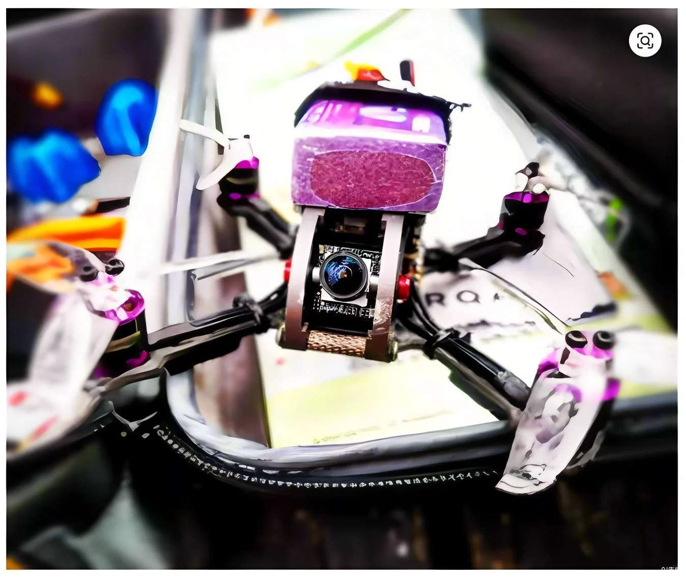 CADDX ANT 1200TVL 1.8mm Analog Camera Global WDR OSD Ultra Light Camera 16:9 4:3 for FPV Tinywhoop Cinewhoop Toothpick Mobula6 - Image 2