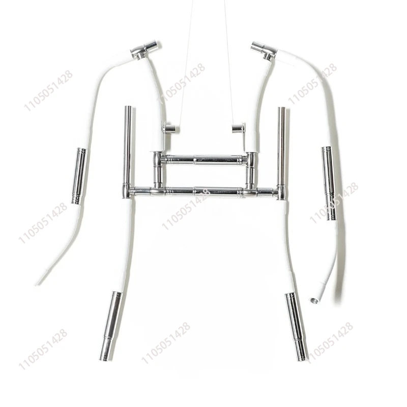 

Children's clothing dresses/tops hang-up modeling hangers, clothing hollow white background invisible shooting props