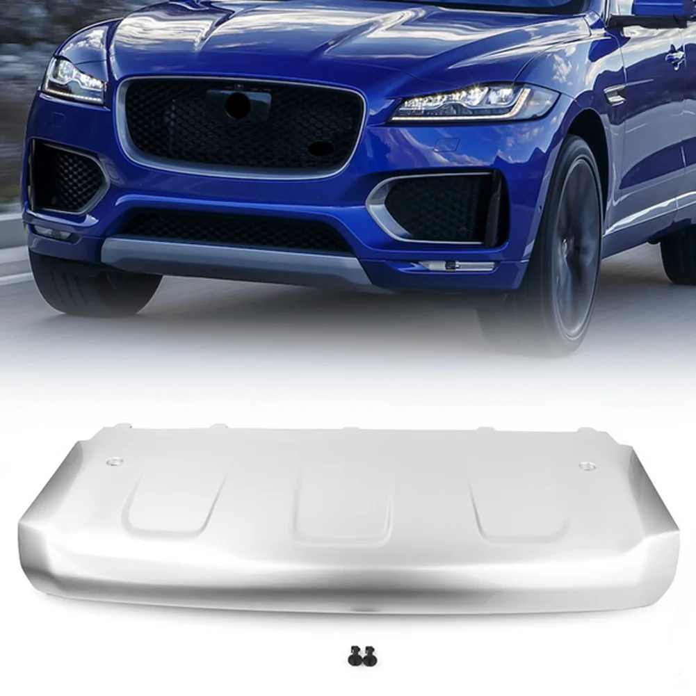 ABS Plastic For Jaguar F-PACE X761 2016 2017 2018 2019 2020 R-SPORT Car Front Bumper Skid Plate Cover Protector Lower Guard