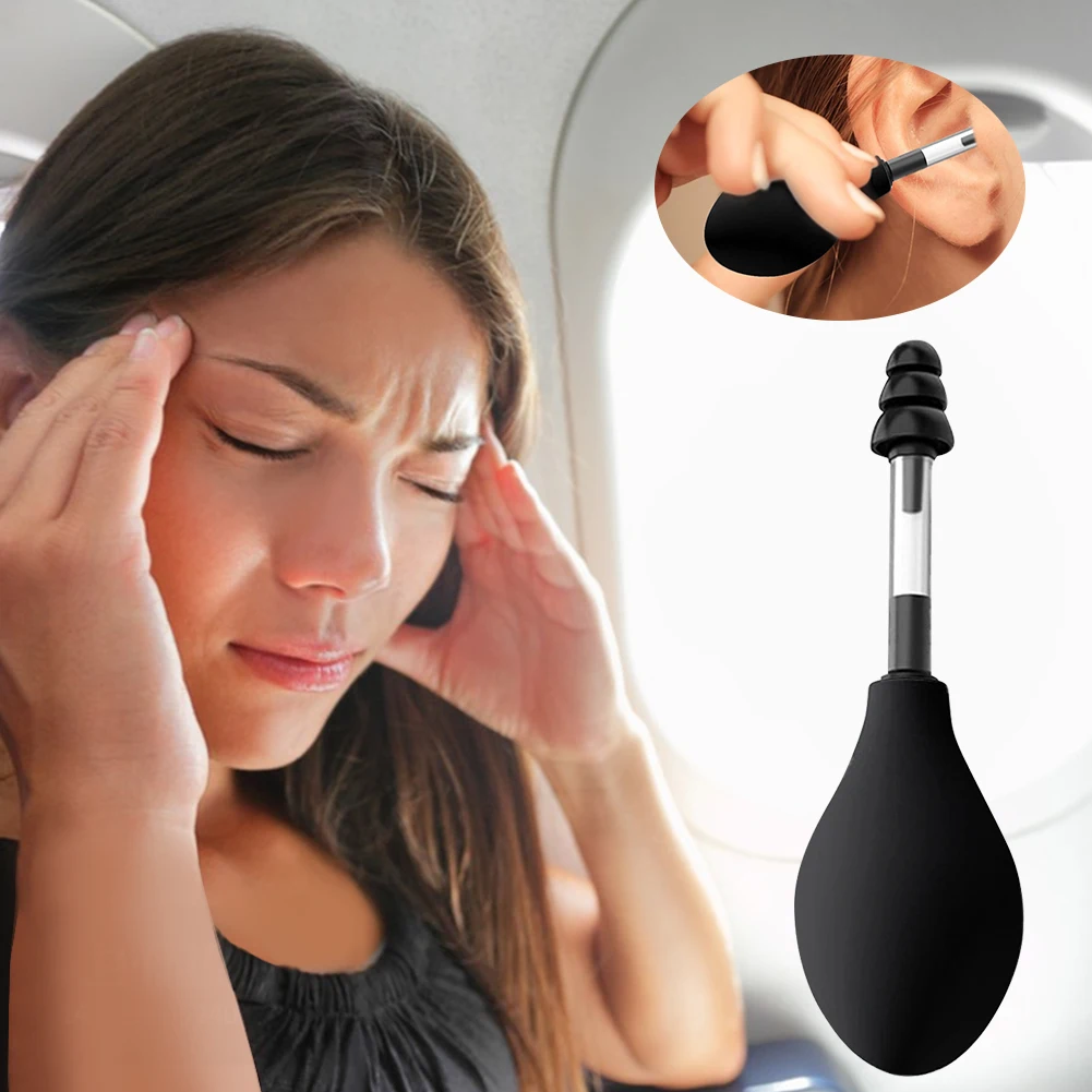 Ear Relief Suction Device Inner Ear Relief Tool Portable Ear Regulator Reduces Tension for Headache