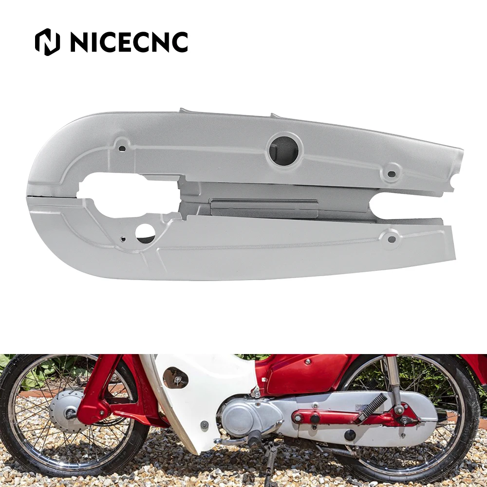 

Motorcycle Chain Case Cover Chain Guard Protector For Honda C90 C70 C50 1983- Chain Case Cover Guard Protector Set