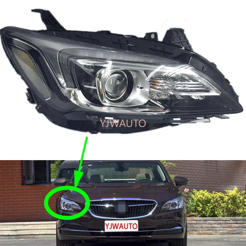 Para Buick Lacrosse 2016 2017 2018 faros de coche conjunto de faros delanteros de repuesto conjunto de luz automática completa