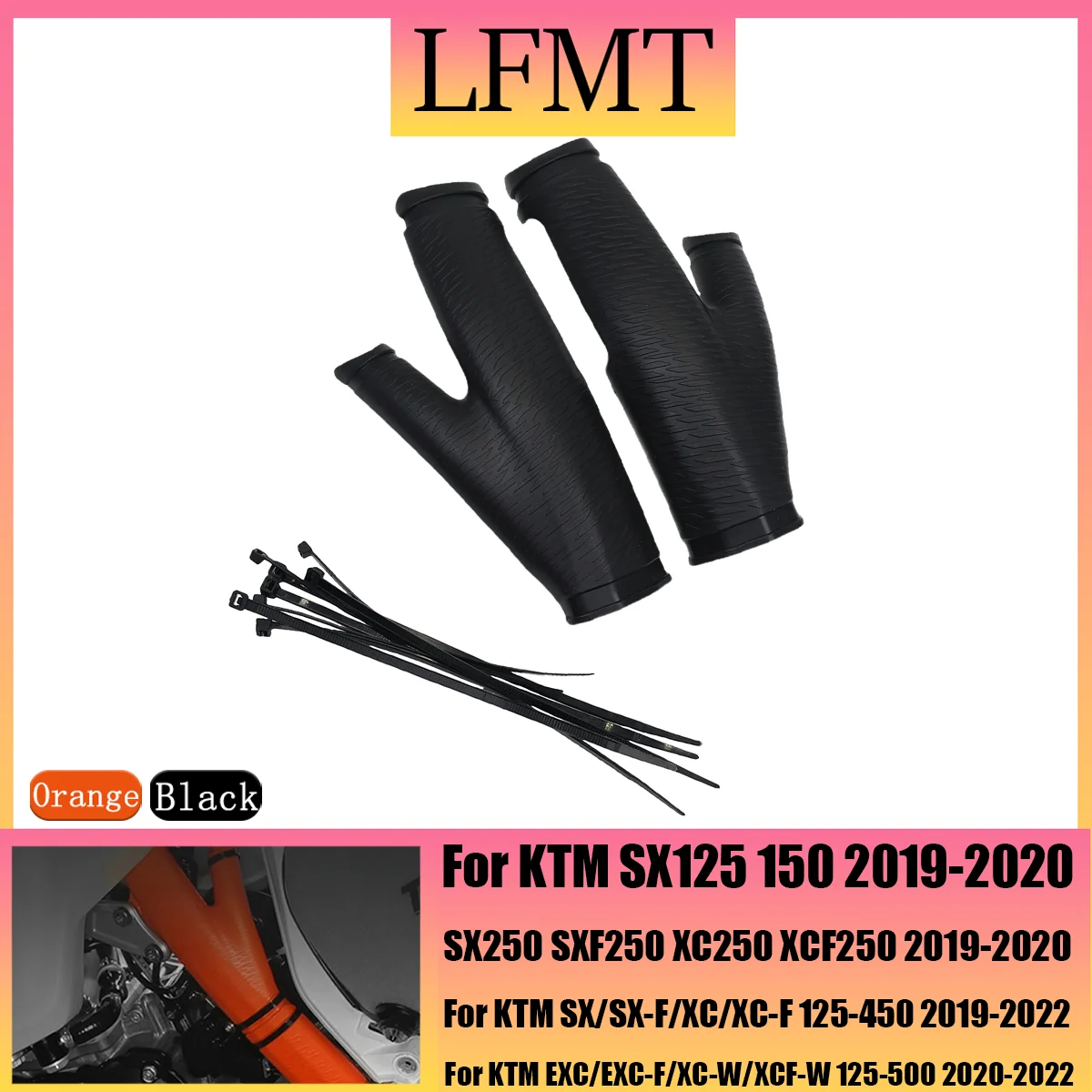 

Motorcycle Frame Cover Guards extend Protector For KTM SX SX-F XC XCF EXC EXCF XC-W XCF-W 125-500 Enduro Dirt Pit Bike 2019-2023