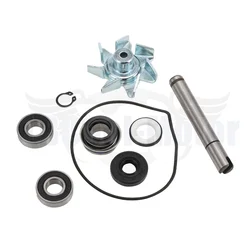 Water Pump Repair Kit For KAWASAKI ZZR400 1990-2006 ZZR500 1990-1994 ZZR600 1990-2006 49044-1088 Impeller Gasket O-ring Seal Set