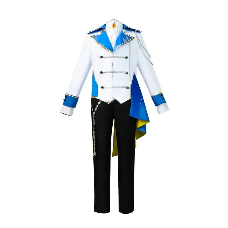 Scène colorée du projet Sekai! Tenma Tsukasa Cosplay Costume, Costumes uniformes, Costumes de scène, Perruque