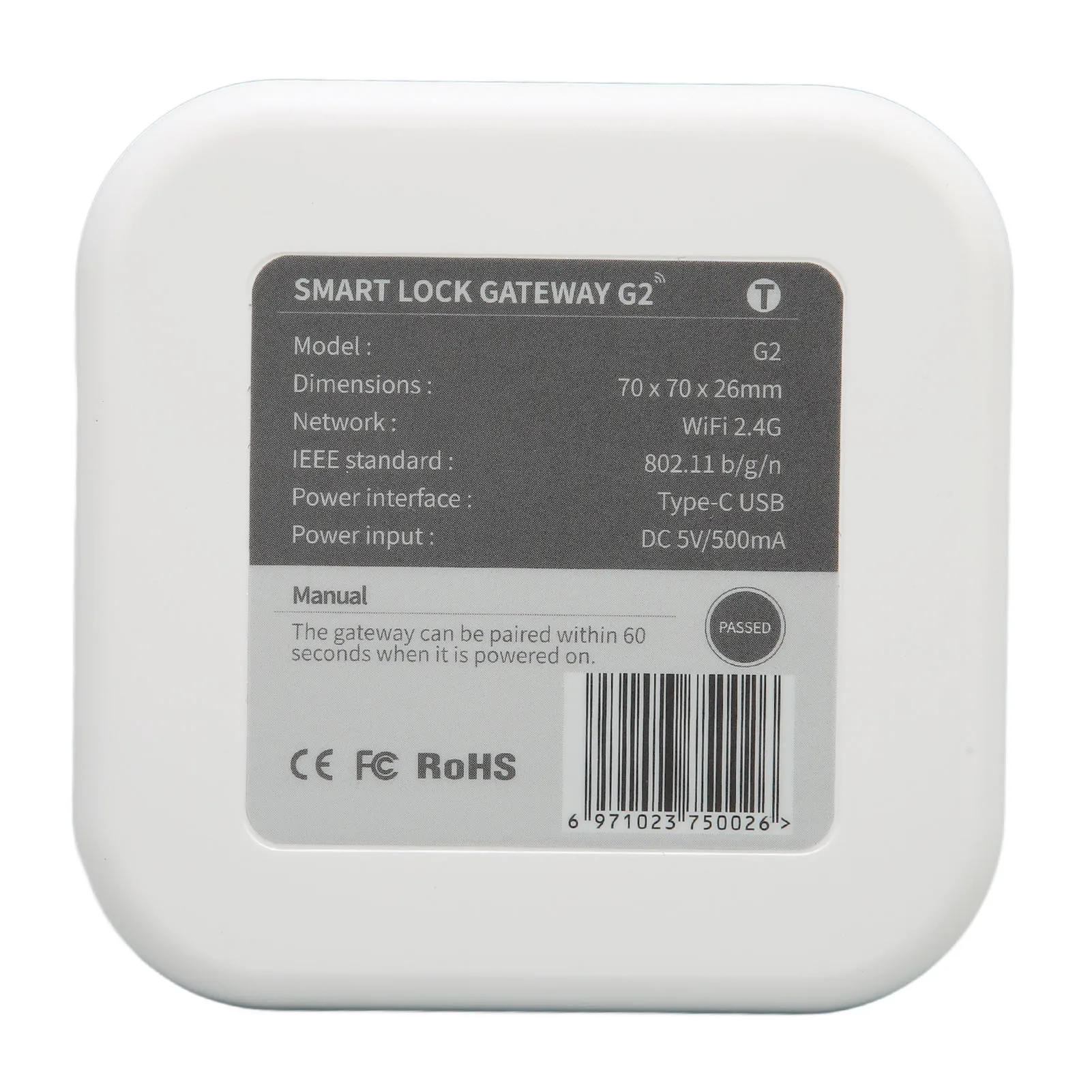 بوابة ذكية تعمل تيار مستمر 5 فولت واي فاي جهاز تحكم عن بعد لاسلكي بدون مفتاح باب ديدبولت