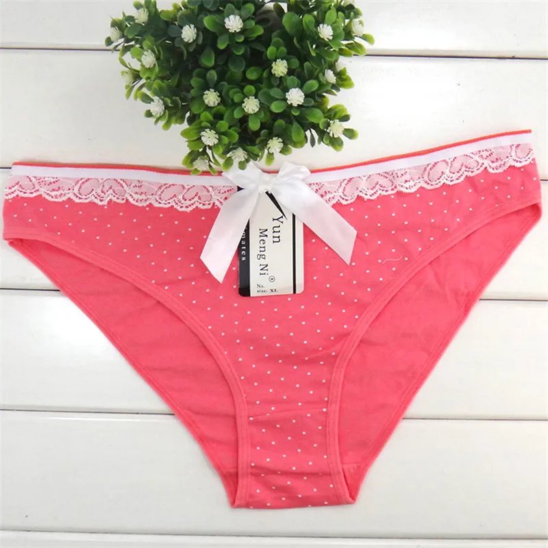 Hot Sell 1pcs/lot  Cotton Lady Underwear Manufacturer Direct Sales Comfortable Sexy Women Cotton Panties Girl Briefs 86815