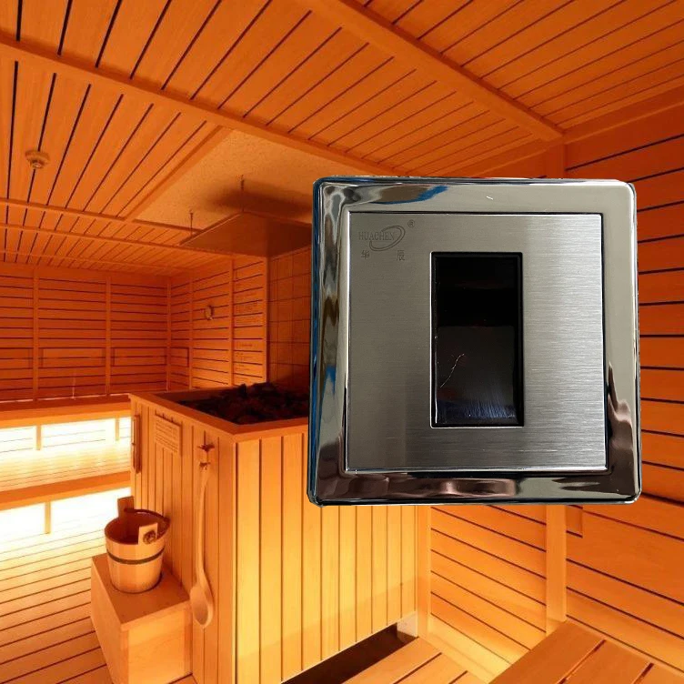 Imagem -03 - Sala de Sauna Automático Dispositivo Pulverizador Controlador de Rega Dispositivo Interruptor Toque Elétrico Sprinkler Seco Vapor Forno Equipamentos