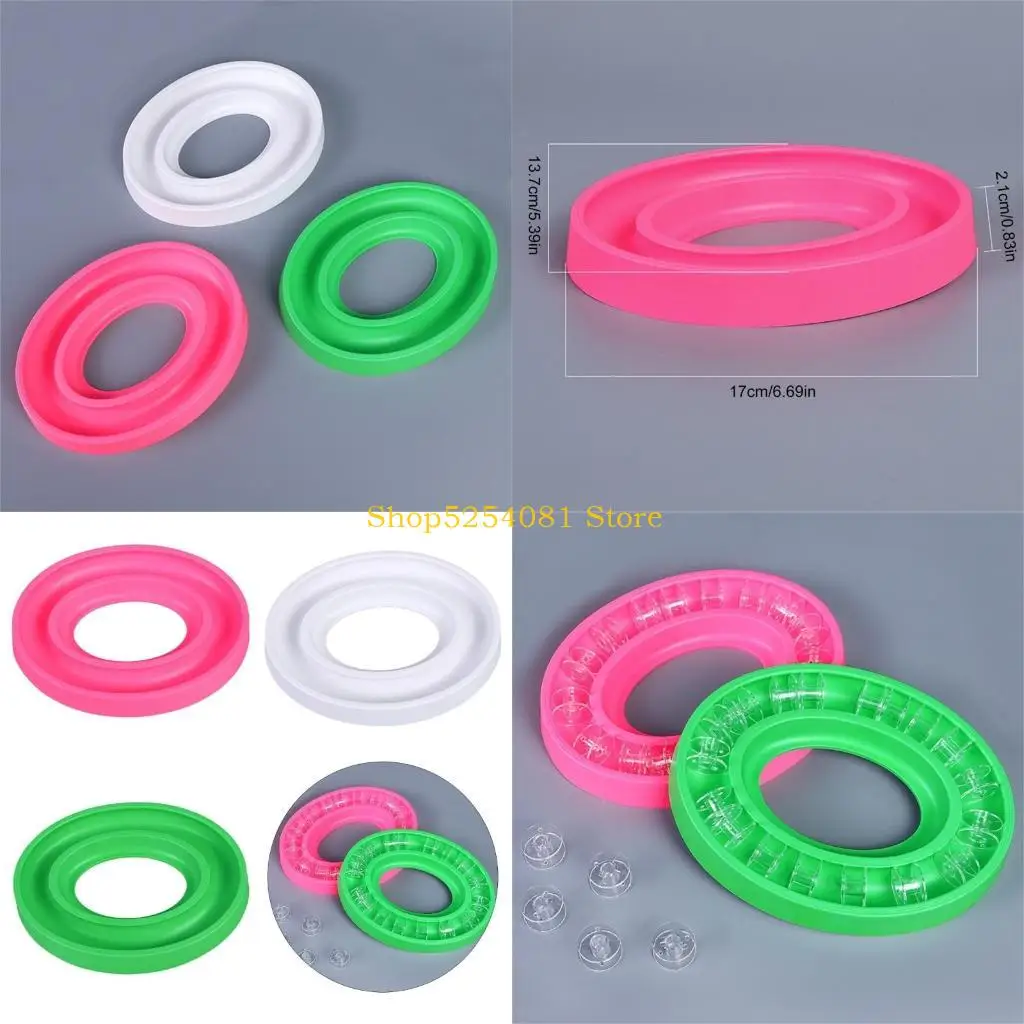 AXYC 2Pcs Bobbin Holders Rings Bobbins Spools Organizers Bobbins Silicone Storage Case For Sewing Embroidery Thread Bobbins