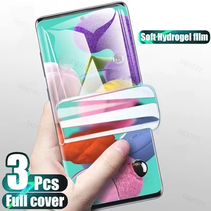 

Гидрогелевая пленка Full HD для S25 S26 Ultra S26 S25 Plus, 3 шт., защитная пленка для экрана