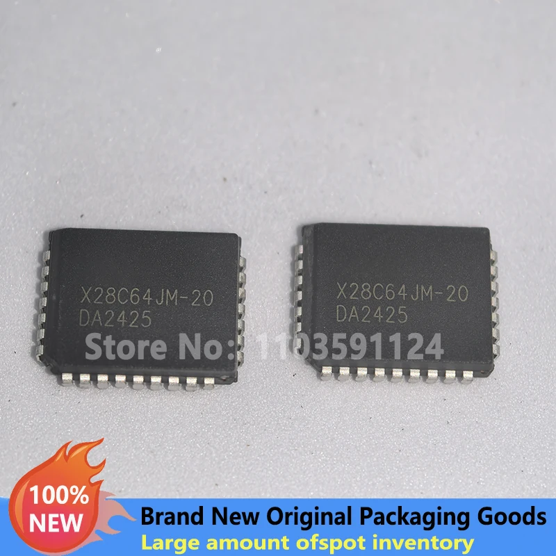 

10-100PCS/LOT X28C64JM-20 X28C64JM X28C64 PLCC32 100% New Spot stock